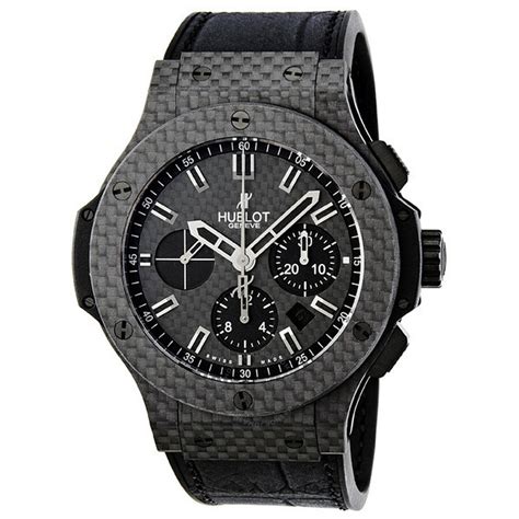 hublot big bang all black carbon|hublot big bang 45mm.